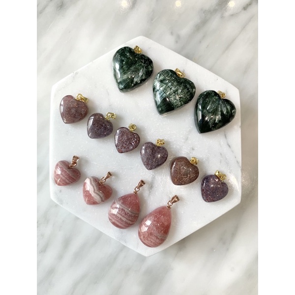 iolite pendant