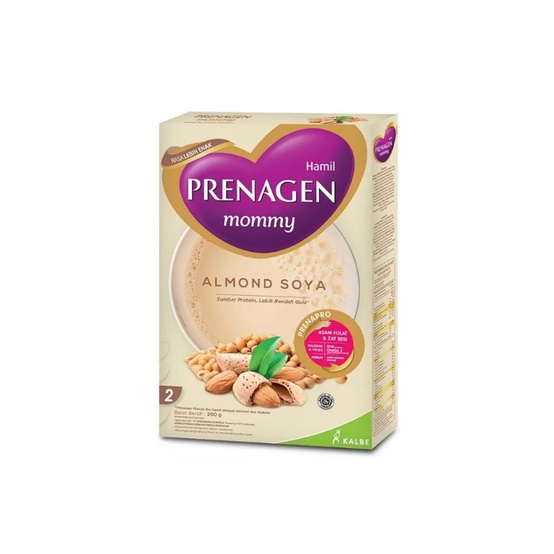 PRENAGEN Mommy Susu Almond Soya Box - 200gr