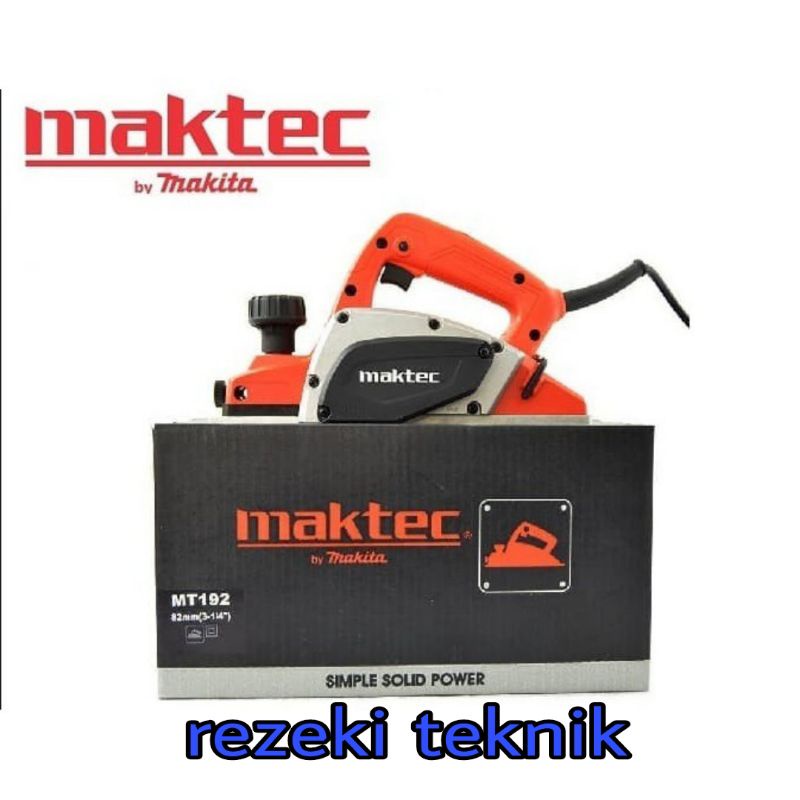 MAKTEC MT192 Planner Serut Kayu Planer Ketam Pasah Sugu MT 192