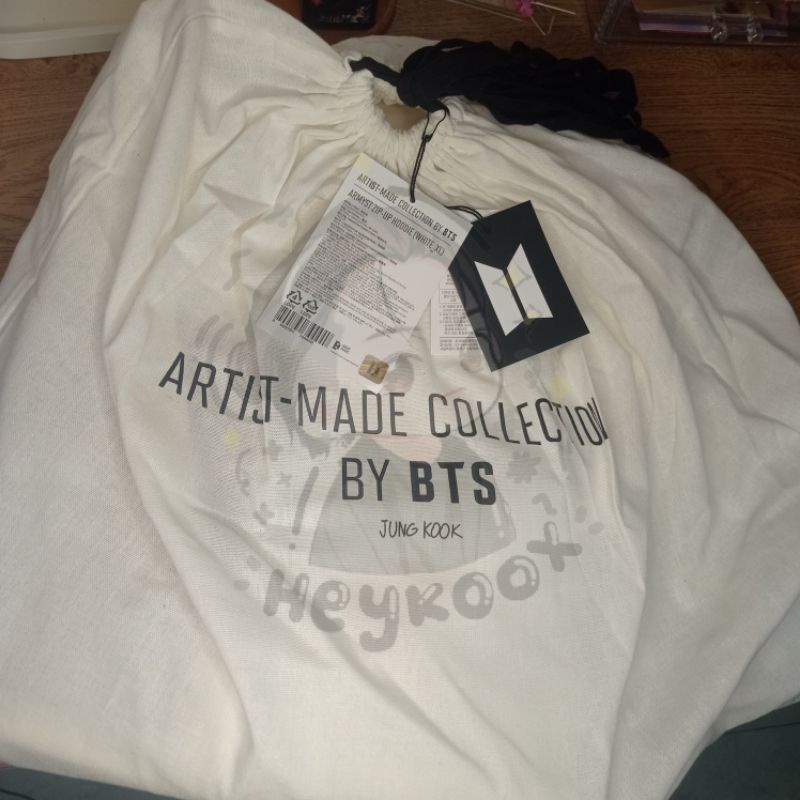 [READY] OFFICIAL ARMYST ZIP-UP HOODIE JUNGKOOK ARTIST MADE COLLECTION BY BTS