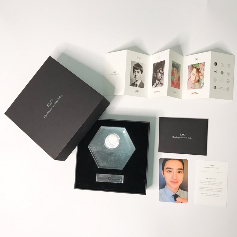 [RARE] EXO OFFICIAL MEDAL D.O. KYUNGSOO, EXO OFFICIAL CEMMEMORATIVE MEDAL, EXO MEDAL