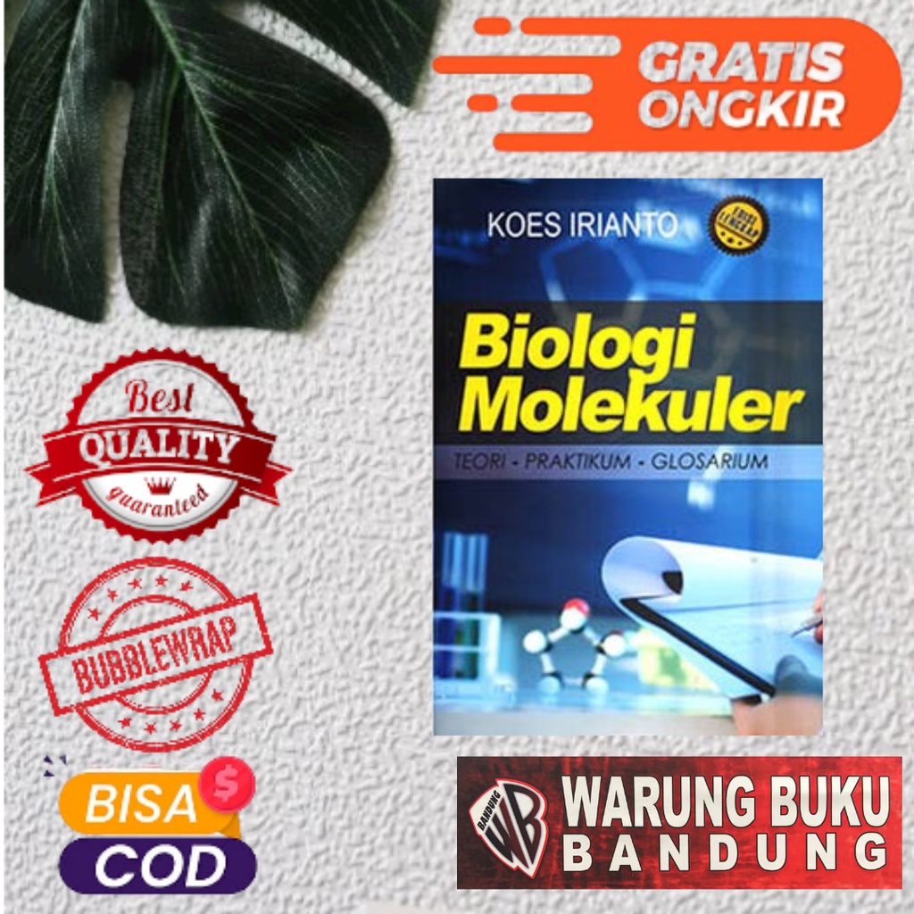 Jual Buku Biologi Molekuler Koes Irianto Shopee Indonesia 8054