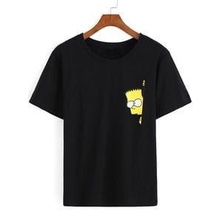 MYSTIQUE.ID-BAJU KAOS SIMPSONS T-SHIRT LUCU DAN AESTHETIC