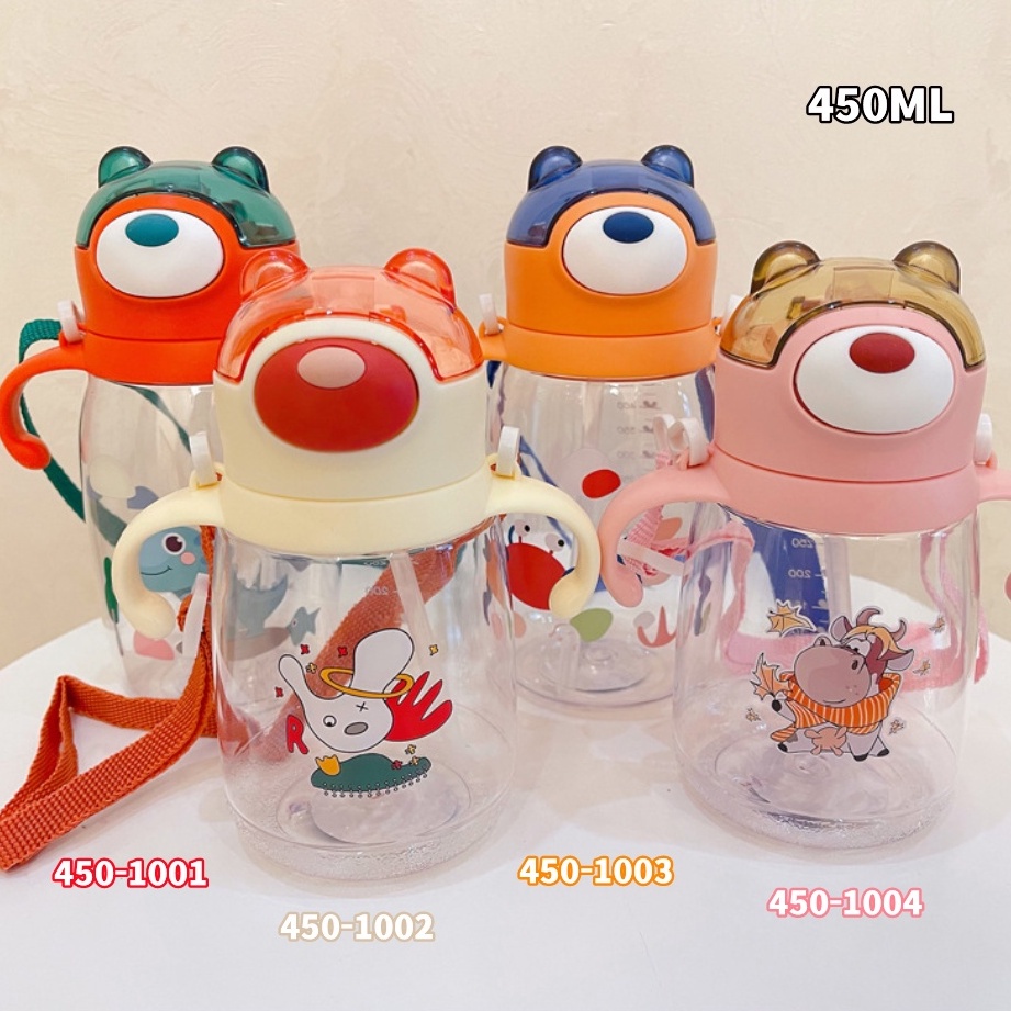 2673 BOTOL MINUM ANAK KARAKTER SEDOTAN 450 ML SELIYA BPA FREE IM-20058