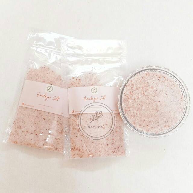 

Pink Himalayan Salt / Garam Himalaya 100gr