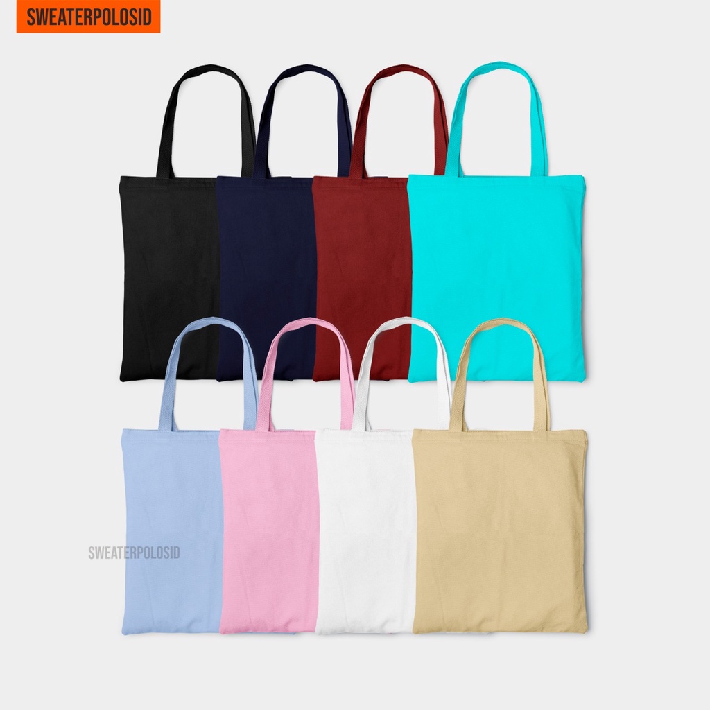 SWEPO Tas Totebag Polos (Wanita & Pria)