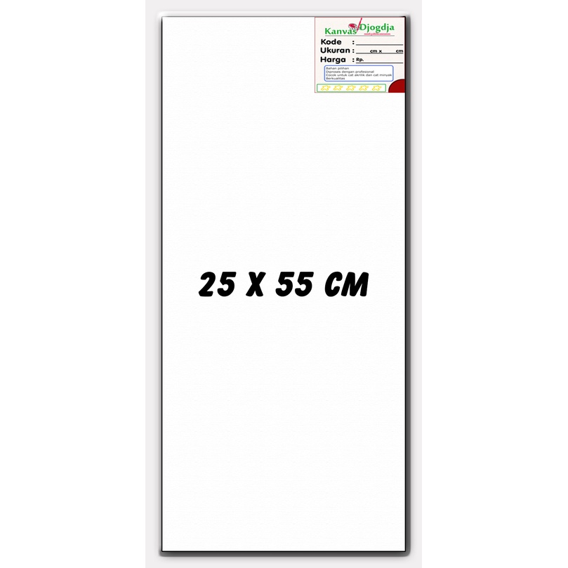 

Kanvas span premium ukuran 25 cm x 55 cm