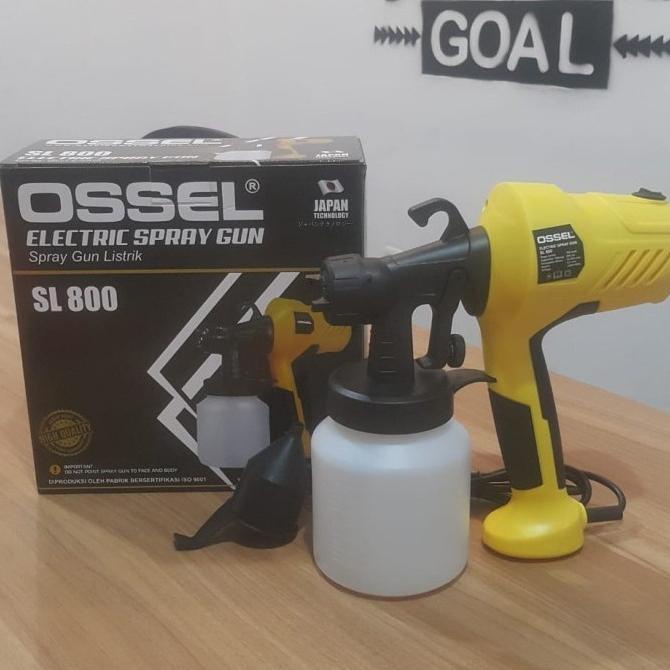 Ossel Electric Spray Gun Listrik Sped Duco Listrik Semprot Cat Sl 800 Iohz21Pj7R