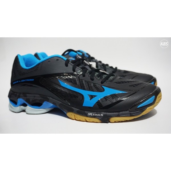 SEPATU VOLLY MIZUNO WAVE LIGHTNING Z2 BLACK / D BLUE (100% ORIGINAL)