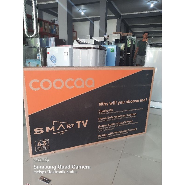 Led 43in cooca smart tv 43S3U