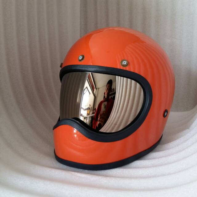 Kaca Inner iner visor shield helm cakil vigano bandit moto3 simpson bell hbc chrom mika KACA SAJA-1