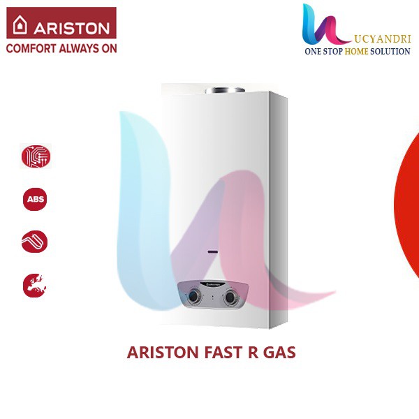 FAST R (GAS) Ariston Water Heater Penghangat Air Pemanas Air