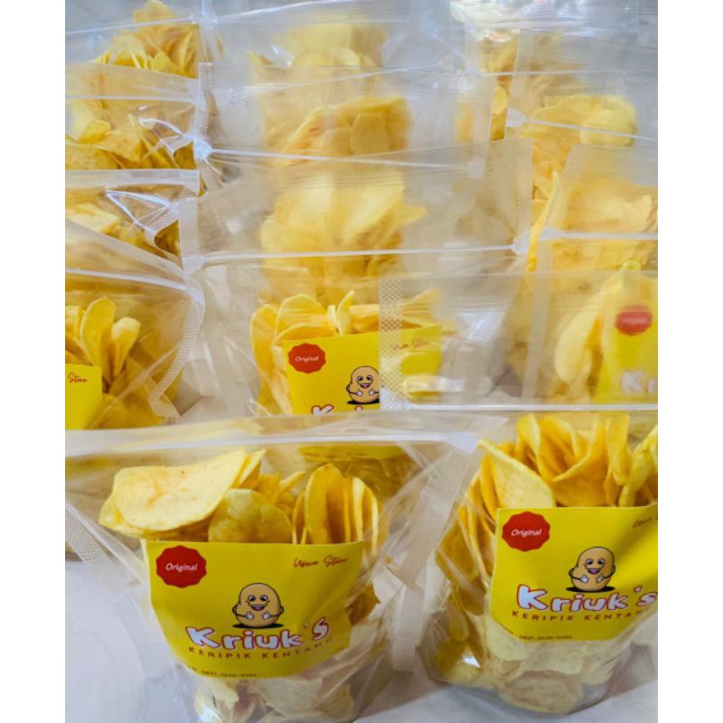 

Keripik Kentang KRIUK'S Rasa Original ! Uswa Store