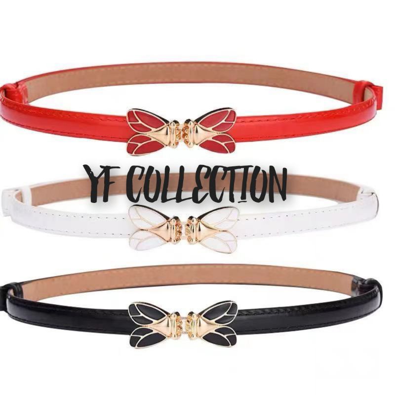 IKAT PINGGANG GESPER BELT DRESS KULIT KECIL CASUAL L046