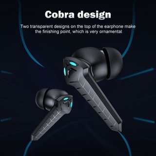 Gaming Bluetooth Headset PC APP Gaming Dedicated TWS No Delay Headset Full Bass Ultra Clear Stereo Hands-Free dengan Mikrofon