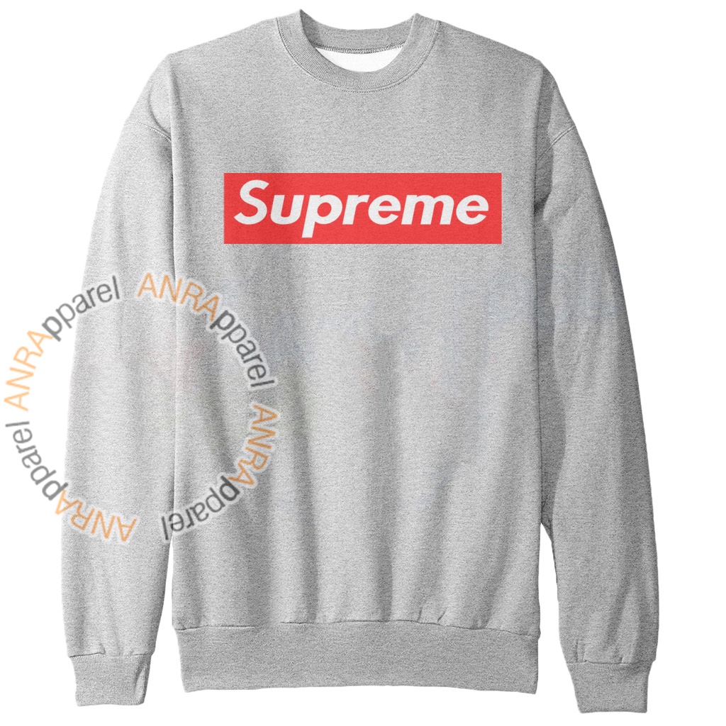 SWEATER BASIC SUPREME WANITA | Sweater Oblong Supreme Cewe