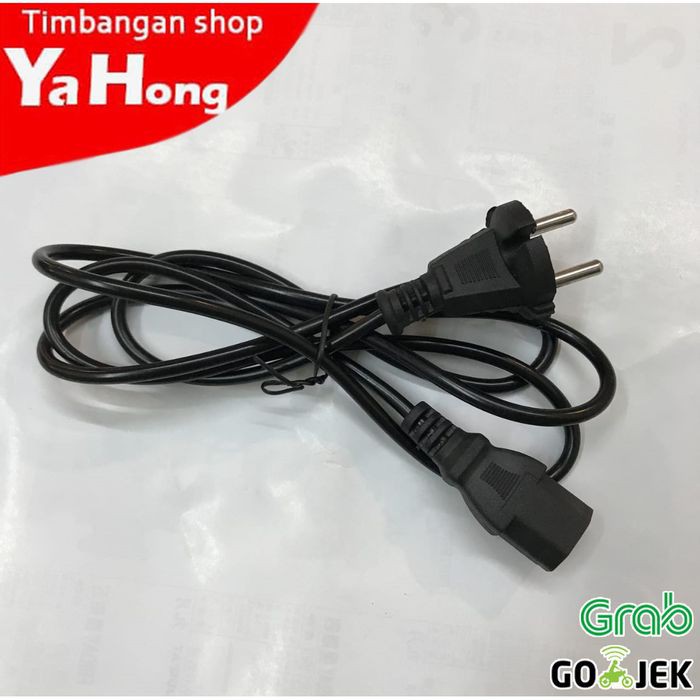 Kabel Power Charger Cable Kabel Cas Kabel Charger Timbangan Digital 3 Lubang Kable Power Komputer