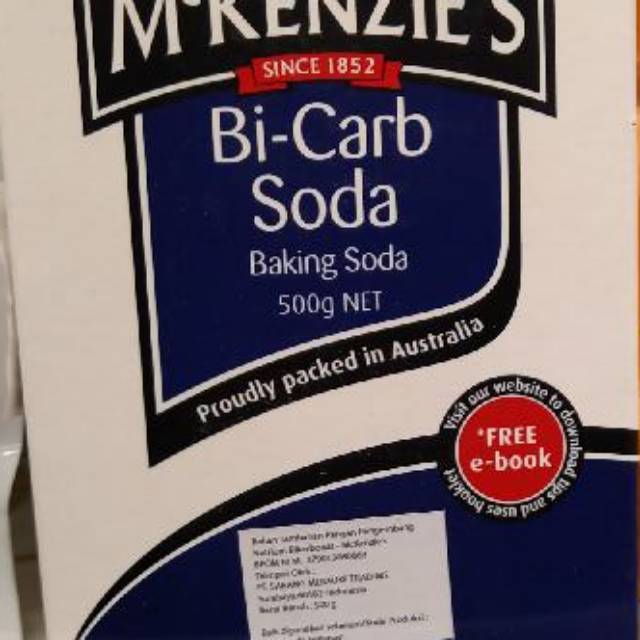 

Mckenzie's Bi-carb soda baking soda 500gr