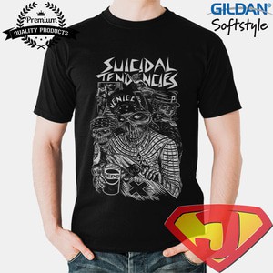 Kaos Band Hardcore Pria /  Original Gildan - Suicidal Tendencies