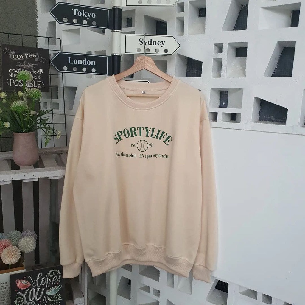 Nara Grosir - Sporty Life XXL Sweater l Fashion Pria dan Wanita