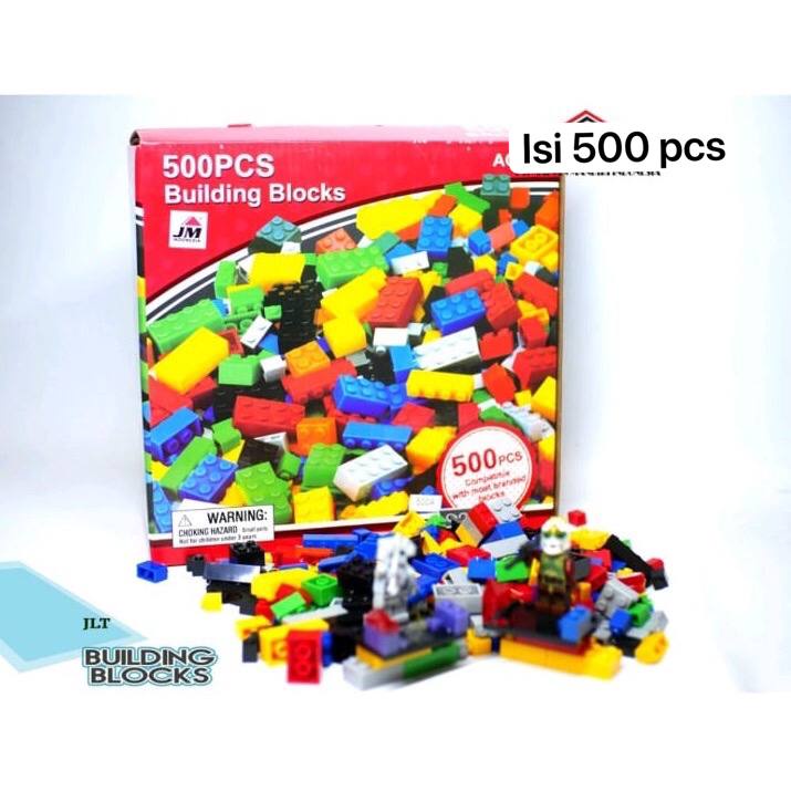 Puzzle Block Lego Susun Isi 1000 dan 500pcs #IsiTerbanyak