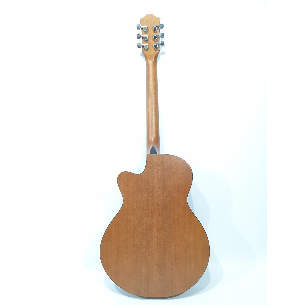 Gitar Akustik Merk Cowboy Original Tipe GWC-38 NS Warna Cokelat Trusrod Senar String Slim Murah