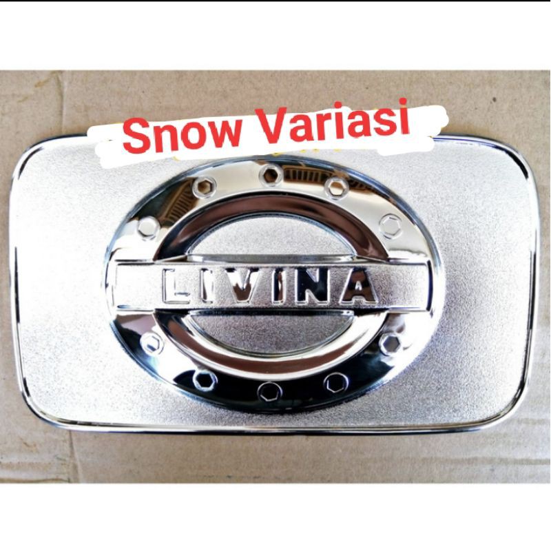 PAKET LIVINA LAMA HEMAT LENGKAP HANDLE OUTER DAN TANK COVER LUXURY CHROME