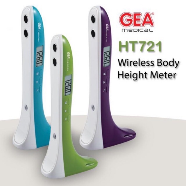 GEA wireless Body Height Meter HT 721/ Alat Ukur Tinggi Digital GEA/ Meteran Digital GEA