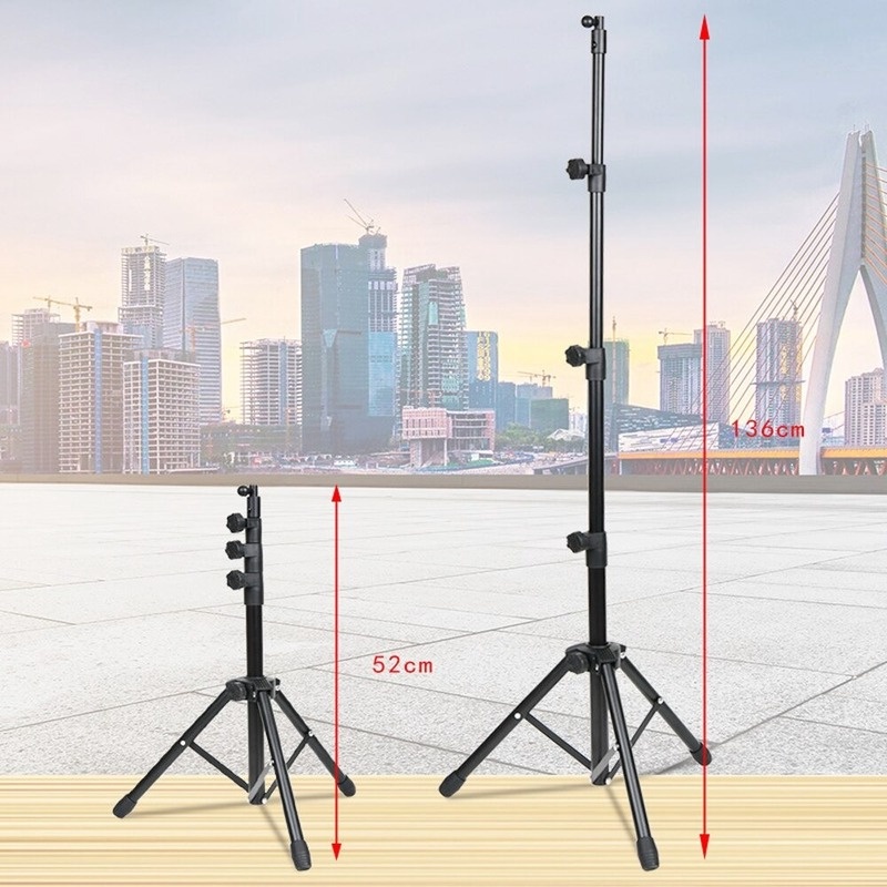 Tripod tablet yang dapat disesuaikan Dudukan lantai logam Dudukan tablet universal Braket pendaratan malas Pasang bingkai penopang tablet Dudukan fotografi portabel Dudukan Tripod Lantai untuk Skor Musik Tripod ucapan Cocok untuk 7-11 inci