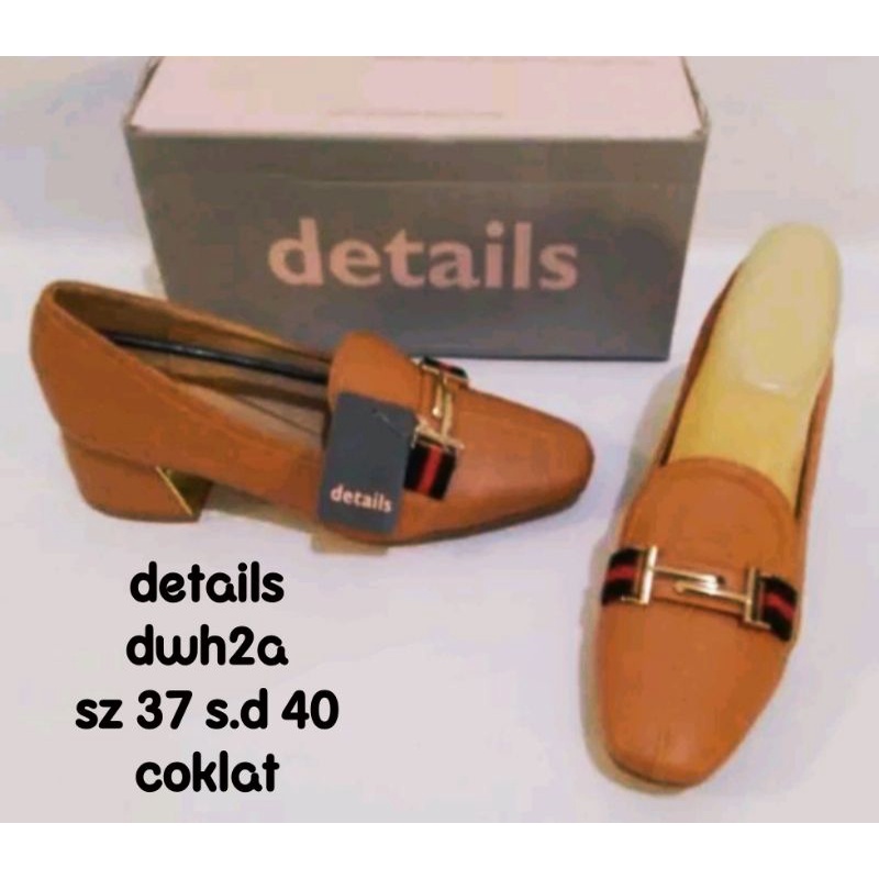 Sepatu details