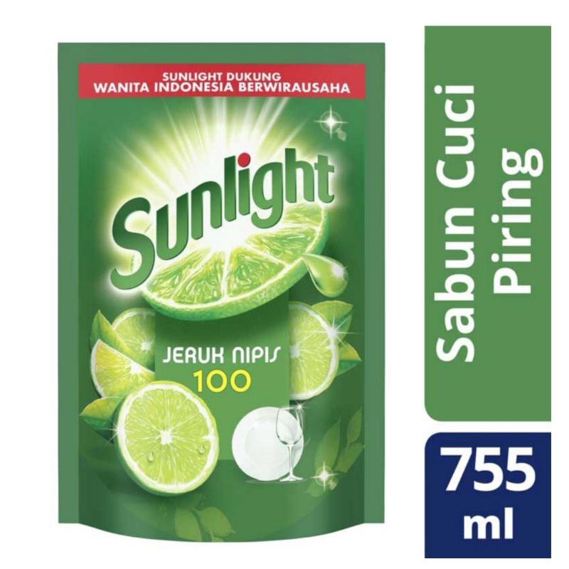 Jual Sunlight Sabun Cuci Piring Jeruk Nipis 755ml | Shopee Indonesia