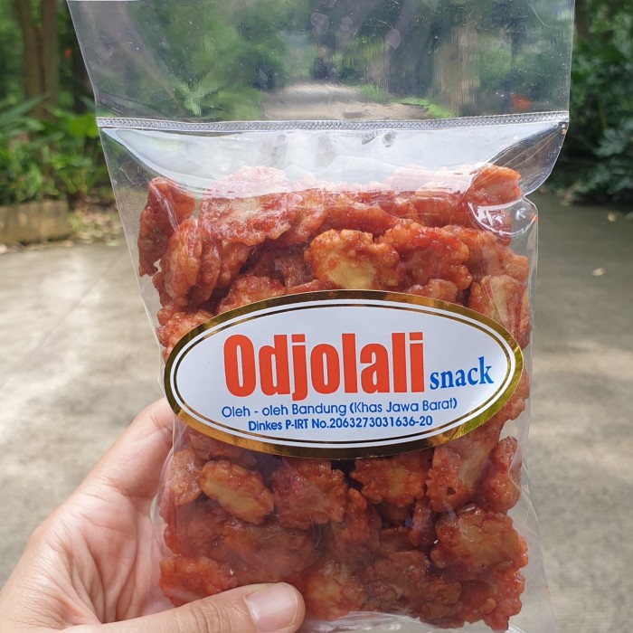 

Emping Balado Melinjo Pedas Manis Odjolali Oleh Oleh Khas Bandung