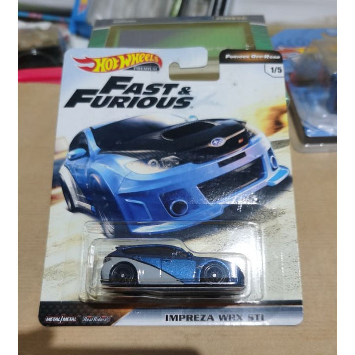 Hot Wheels Subaru Impreza WRX STI Furious Off-road HotWheels Fast Furious