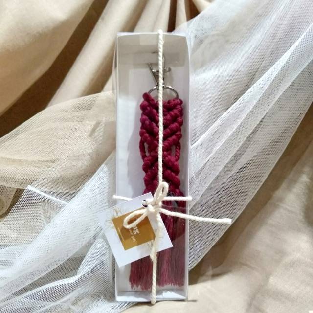 Souvenir Macrame Keychain