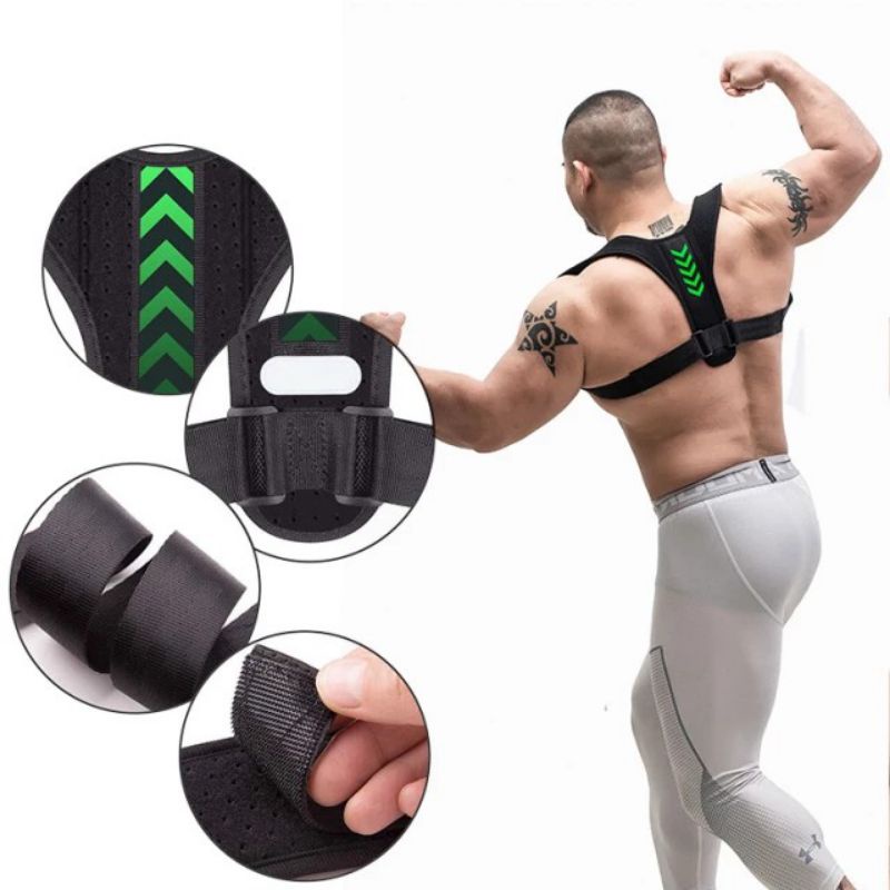 Posture Corrector Anti Bungkuk Penyangga Tulang Belakang