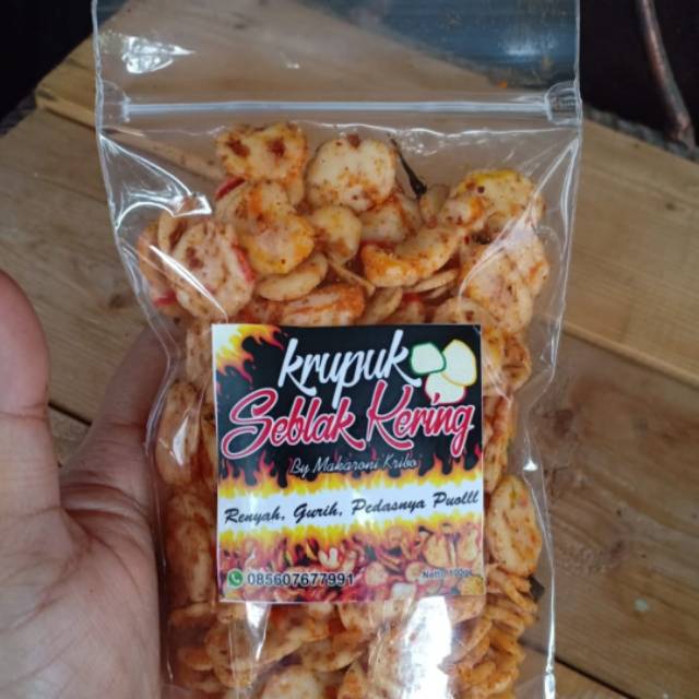 

Krupuk Seblak Kering