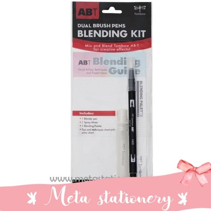 

[[COD]] Tombow ABT Blending Kit set / Palet Dual Brush untuk Campuran PRODUK TERBATAS Kode 1107
