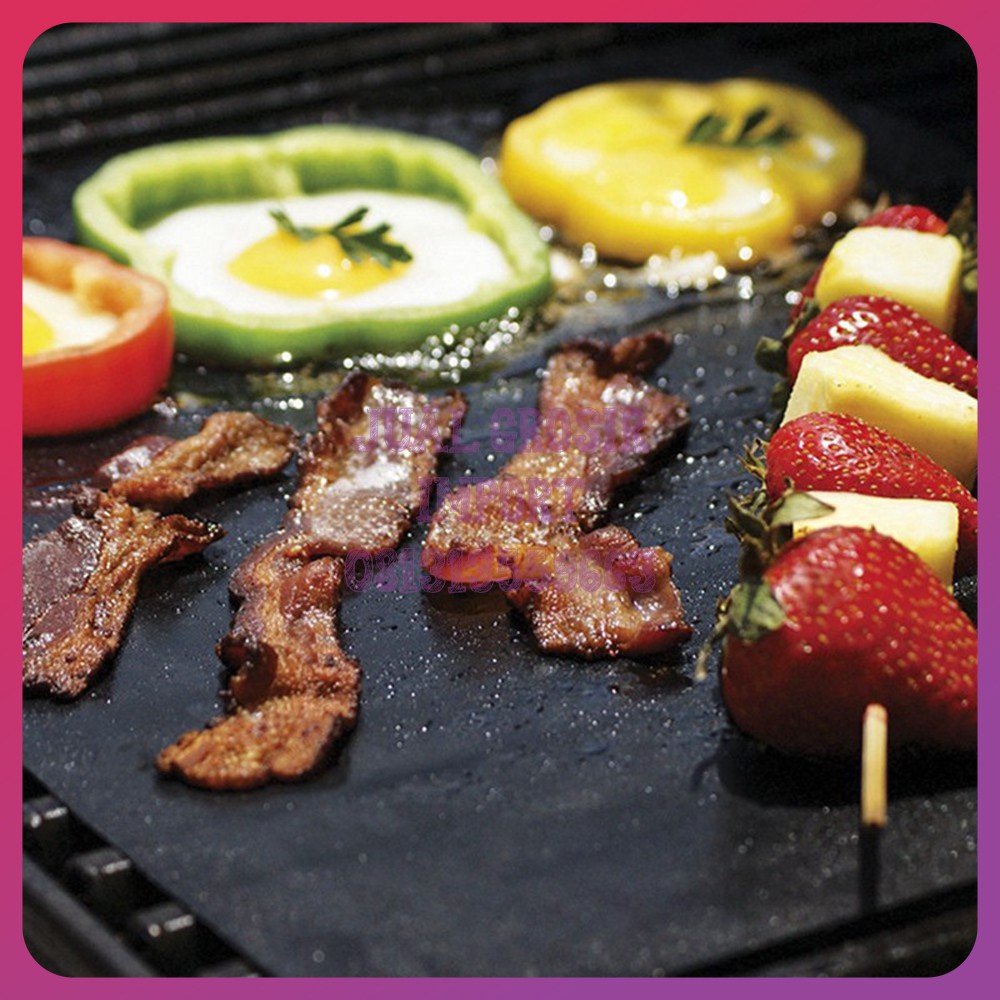 Barbeque Grill Mat BBQ Alas Panggang Anti Lengket