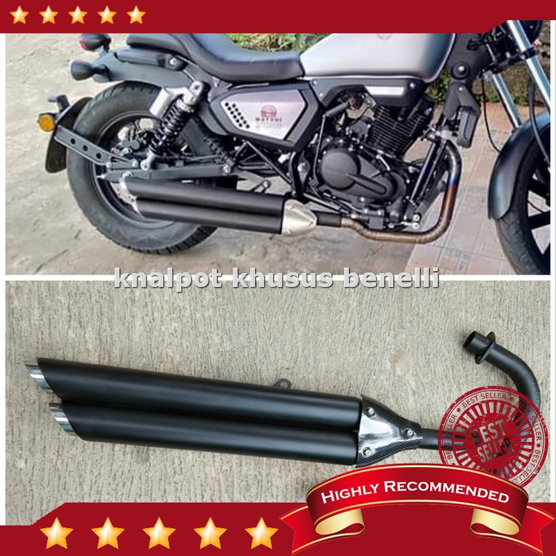 Jual Knalpot Benelli motobi 200 evo - knalpot Benelli motobi 200 efi