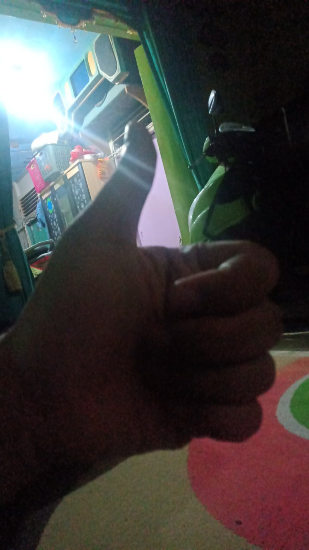 Freypv 7096 Short Batik Black Blue Green M-xl Kemeja Batik