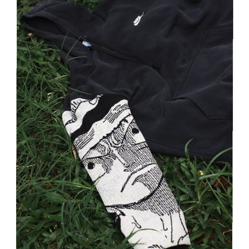 Nike Hoodie Rework Monkey D Luffy Hoodie Jual Nike Reworked Preloved