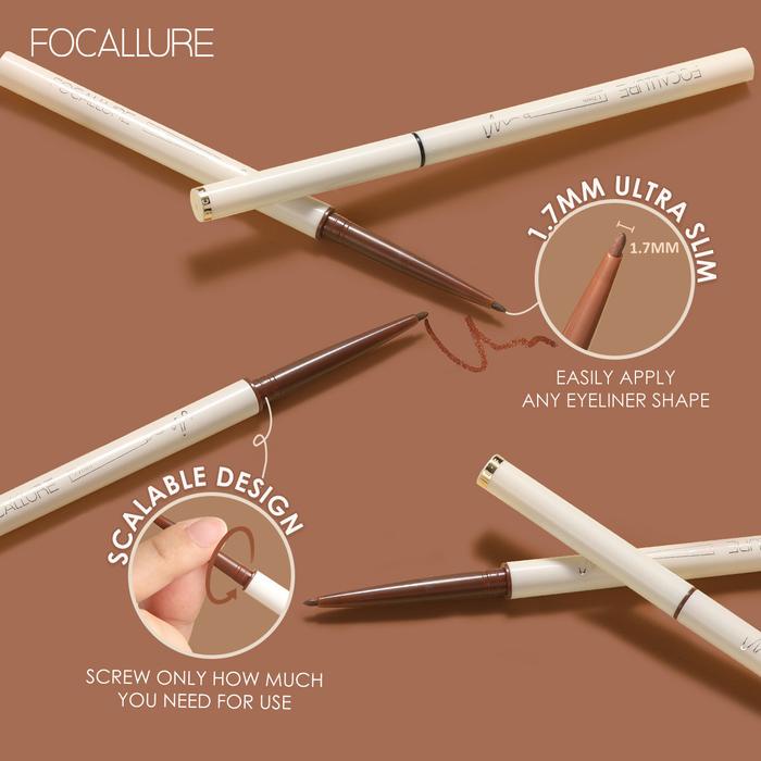 (READY &amp; ORI) Focallure Perfectly Defined Gel Eyeliner FA243 FA 243