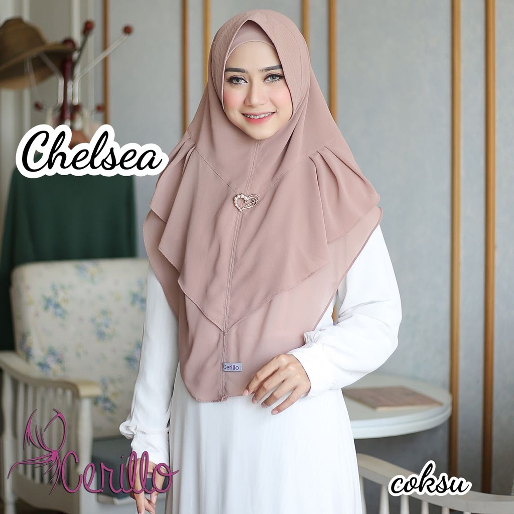 Hijab Instan Terbaru Ceruti Babydoll Import Chelsea Original Cerillo