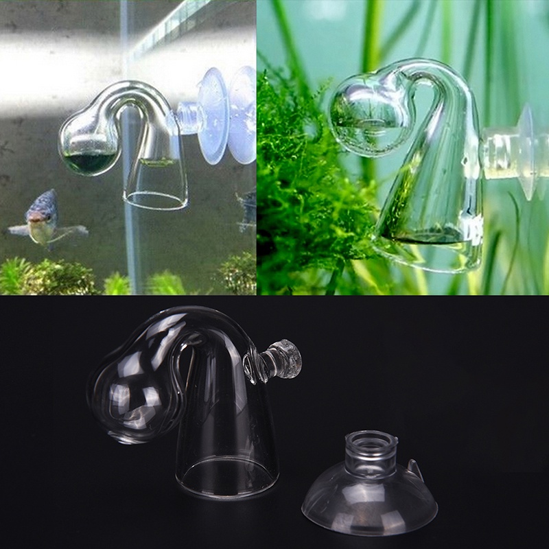 {LUCKID}Aquarium CO2 Glass Drop Checker-Test Aquarium CO2 PH Detector