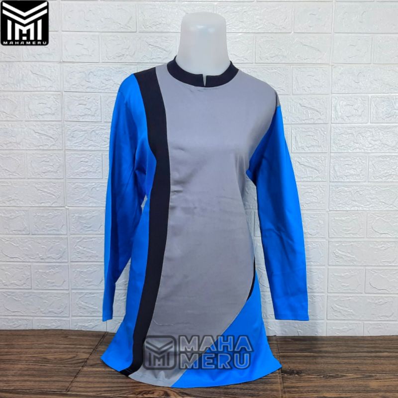 Baju Olahraga Muslimah / Baju Senam Wanita / Kaos Olahraga Muslimah / Kaos Tunik