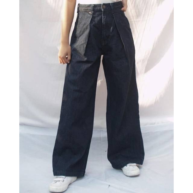 Original GU Japan wide leg denim