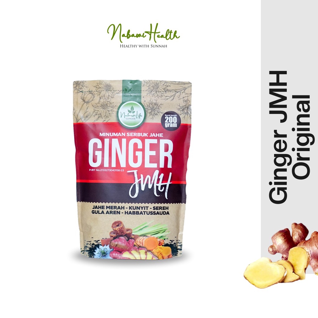 

GINGER JMH ISI 200GRM NABAWILIFE MEMBANTU MENGHANGATKAN TUBUH/Jahe merah Ginger JMH plus empon-empon