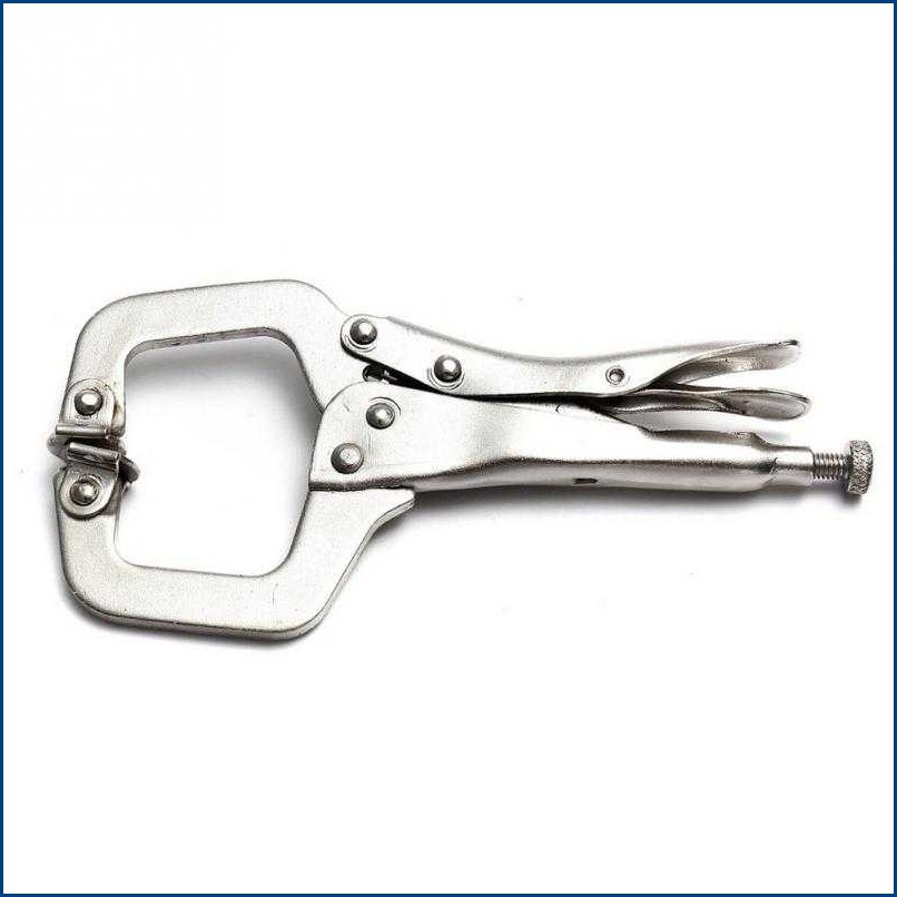 Face Clamp Tang Jepit Swivel Pad 7&quot;