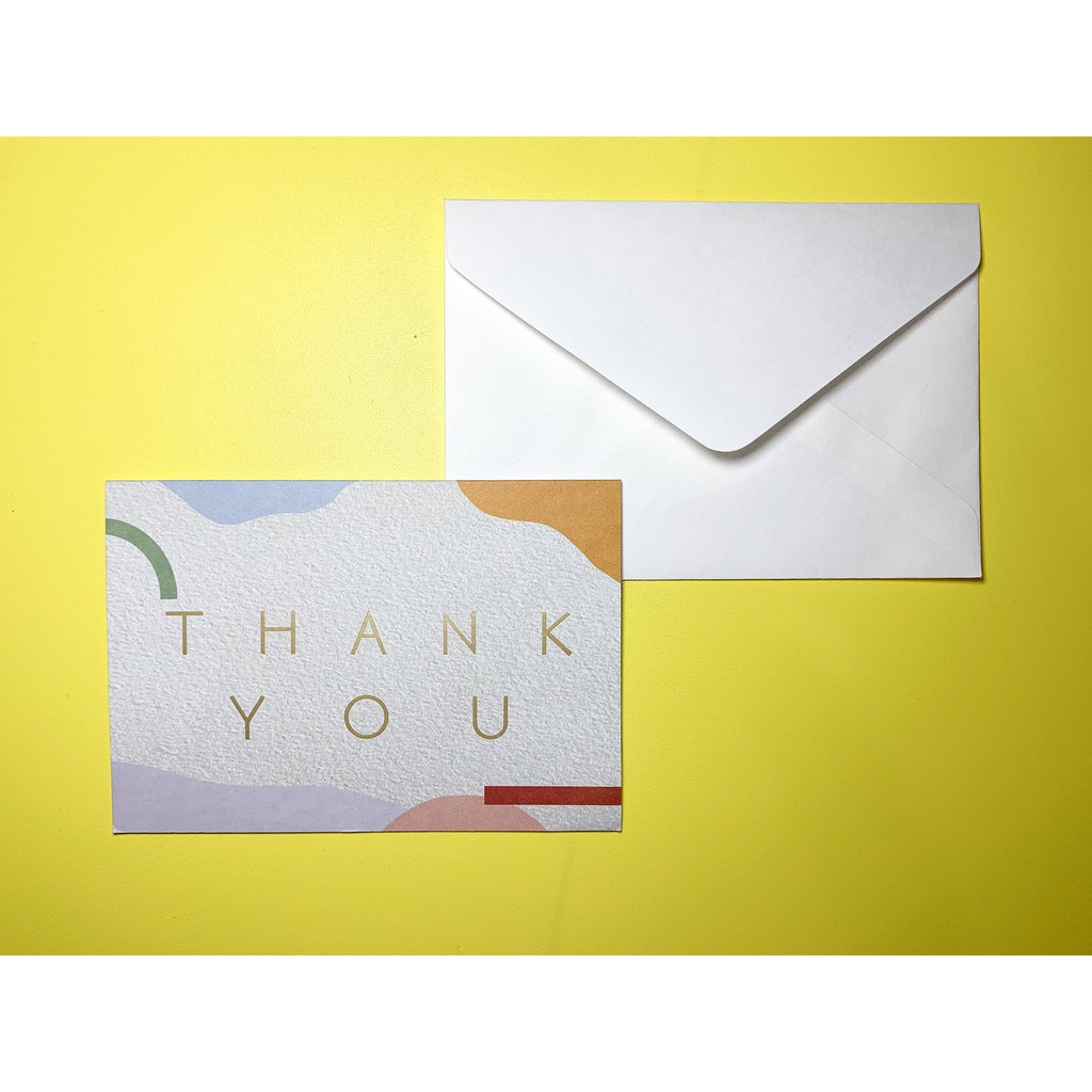 

Thank You Card - Subtle Marble