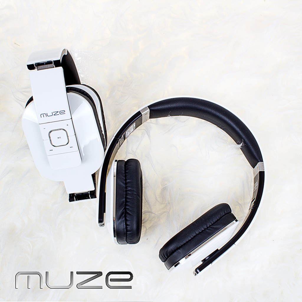 Polytron MUZE Wireless Bluetooth Headphone PHP ZB1- Putih